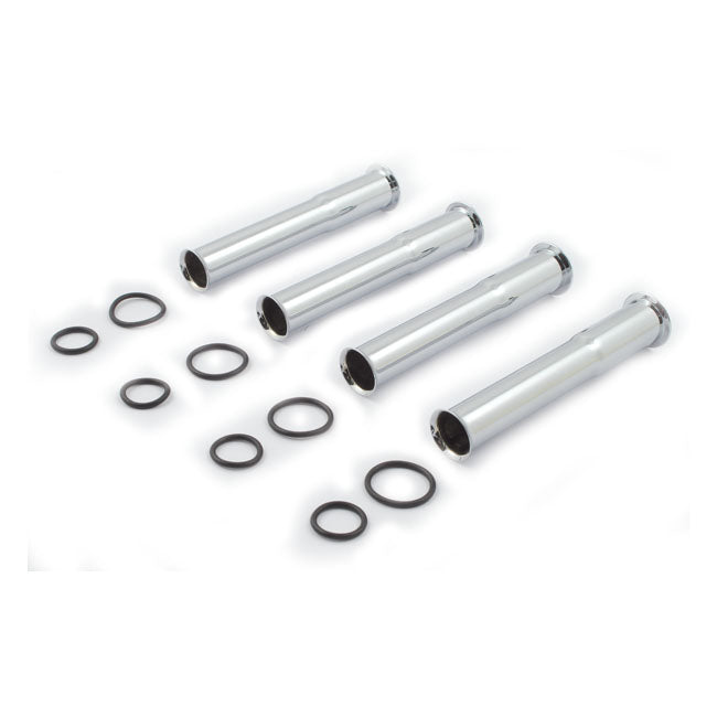 Lower Pushrod Cover Kit. L79 84. Chrome Pushrod Covers Mcs