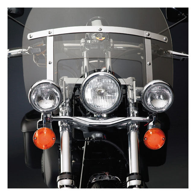 National Cycle, Spotlamp Mounting Bar Kit. Chrome Spotlamps National Cycle