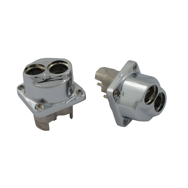 84 99 Tappet Block Set Front/Rear. Chrome Tappet Blocks Mcs