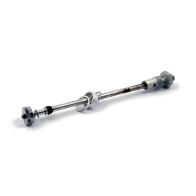 Early Style Gas Valve Set. Chrome Knob Petcocks Samwel