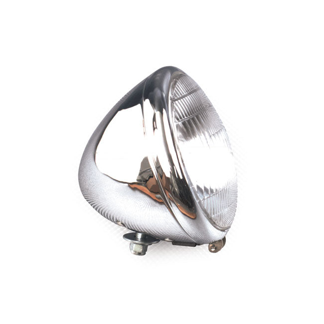 6 1/2" Springer Headlamp Assembly. 12v. Chrome Headlamps Mcs