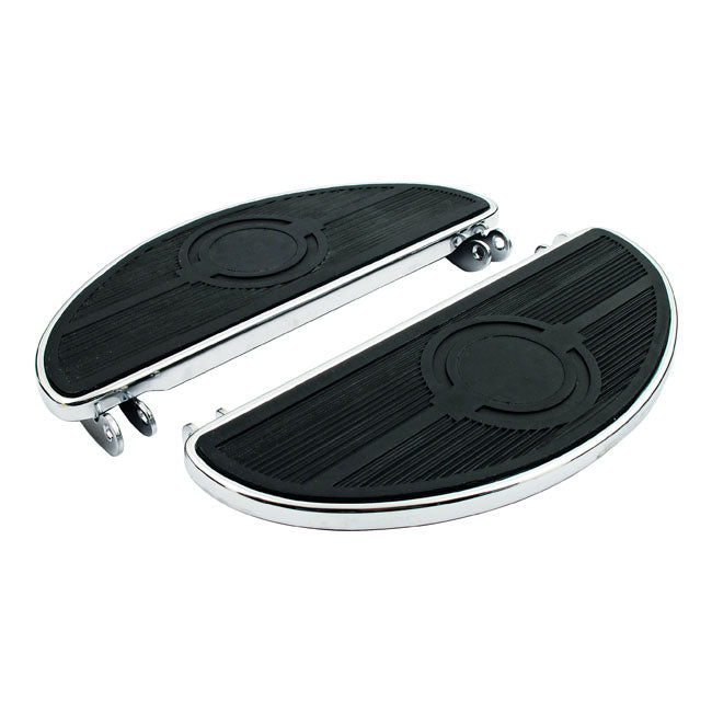 Oval Early Fl Floorboards. Chrome Floorboards Mcs