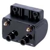 Late Oem Style Ignition Coil. 12v, 5 Ohm. Black Coils Mcs