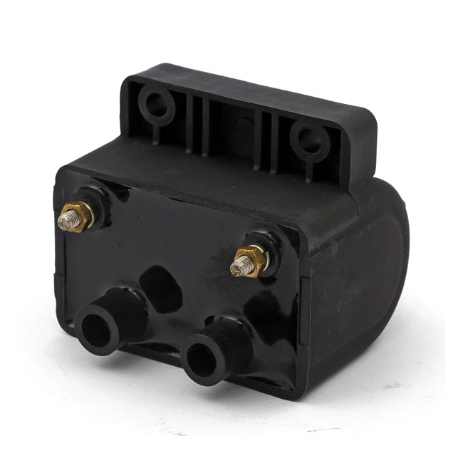 Oem Style Ignition Coil. 12v, 3 Ohm. Black Coils Mcs