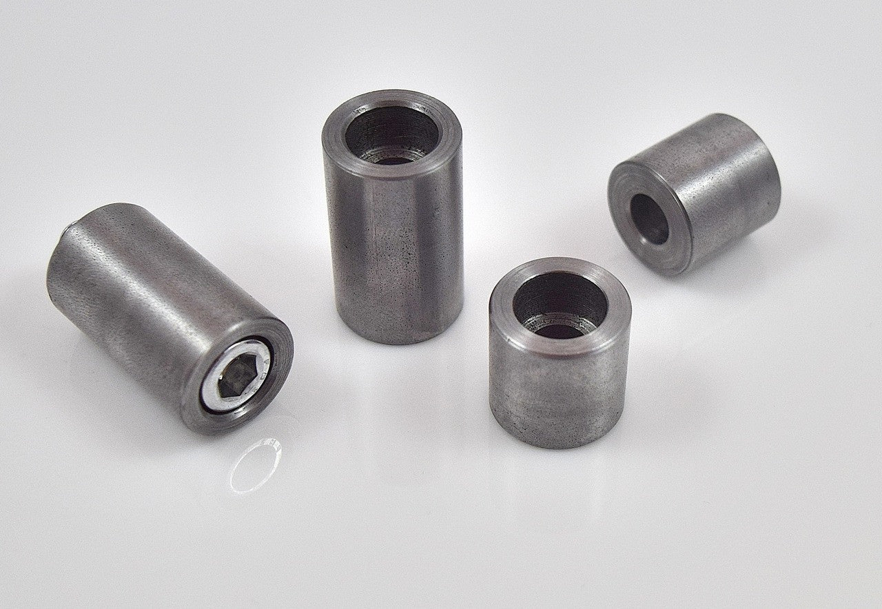 Bung King Counterbored Weld-On Bung for 5/16" Socket Head Cap Screws, Mild Steel Frame Fabrication Part Bung King