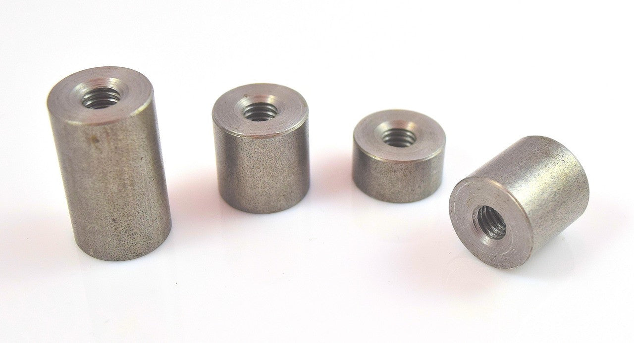 Bung King Weld-In Threaded Bung 5/16"-18, 1018 Mild Steel Frame Fabrication Part Bung King