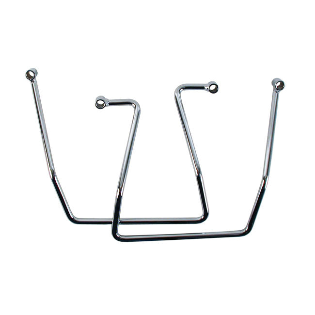 Saddlebag Support Kit. Chrome Saddlebags Support Kits Mcs