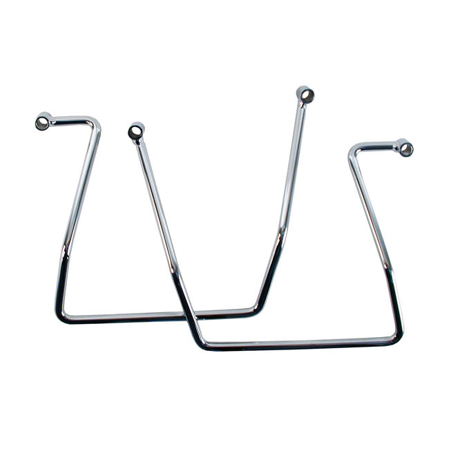 Saddlebag Support Kit. Chrome Saddlebags Support Kits Mcs