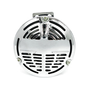 Oem Style 5 1/2" Springer Horn. Chrome. 12 Volt Horns Mcs