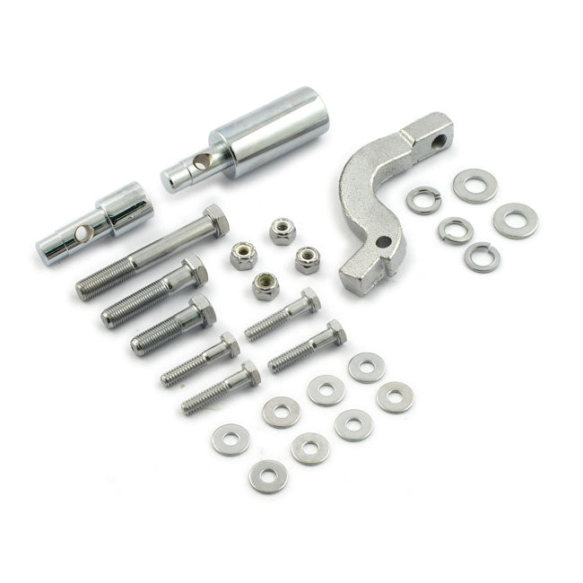 Floorboard Mount Bracket Kit. Chrome Floorboards Mounting Parts Mcs