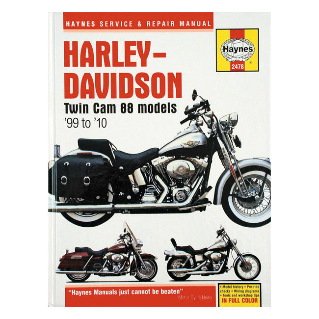 Haynes, service manual. 99-10 Twin Cam SERVICE MANUALS Haynes