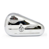 Teardrop Tool Box Ribbed. Chrome Tool Boxes Mcs