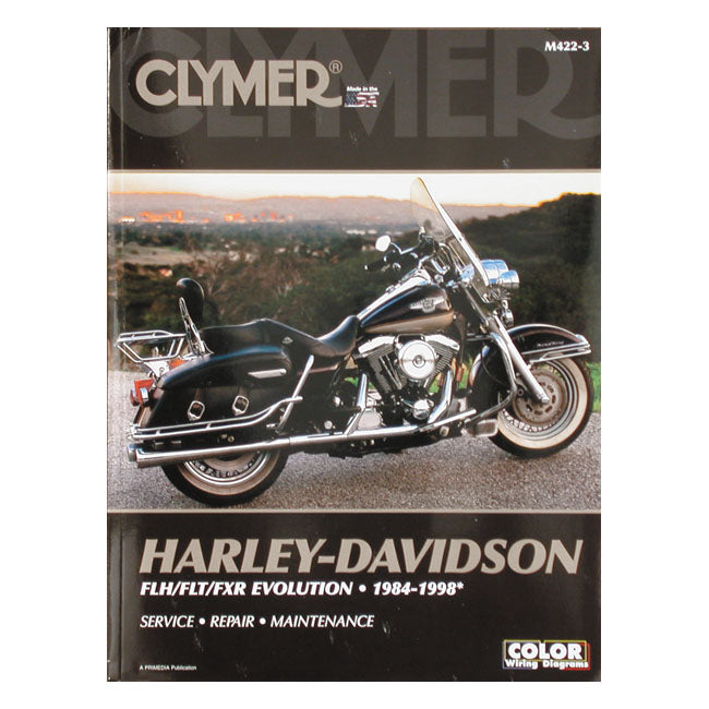 Clymer service manual 84-98 FLT, FXR. SERVICE MANUALS Clymer