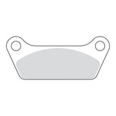 Mcs, Brake Pads Rear. Organic Brake Pads Mcs