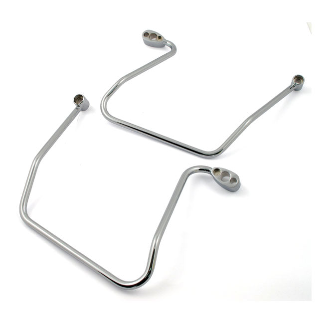 Saddlebag Support Kit. Chrome Saddlebags Support Kits Mcs