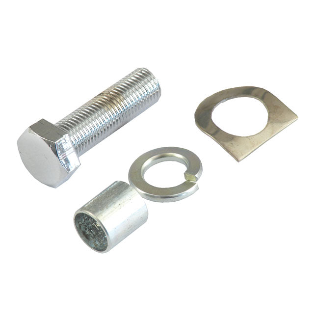 Kick Pedal Mount Kit. Chrome Kickstart Parts Mcs