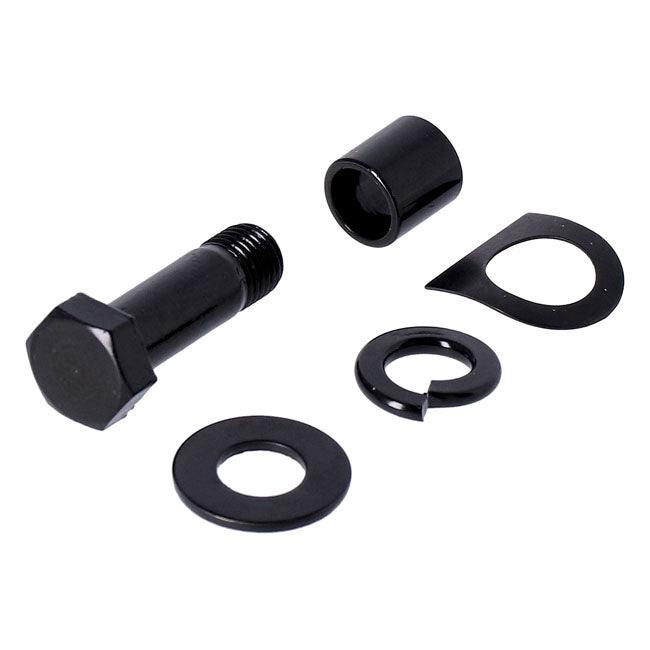 Kick Pedal Mount Kit. Black Kickstart Parts Mcs