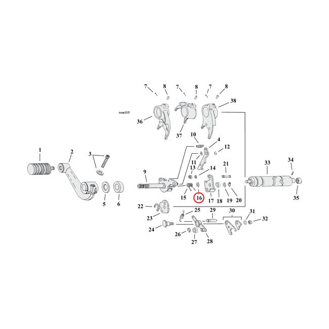 Washer, Spring Spacer Transmission Misc Mcs