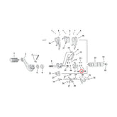 Washer, Shifter Bushing Retaining Ring Shifter Parts Mcs