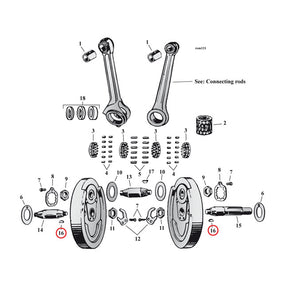 Woodruff Keys Pinion Shafts Mcs