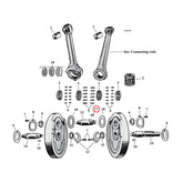 Woodruff Keys, Crankpin Crankpins Mcs