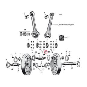 Woodruff Keys, Crankpin Crankpins Mcs