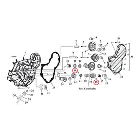 Mcs, Woodruff Keys Pinion Shafts Mcs