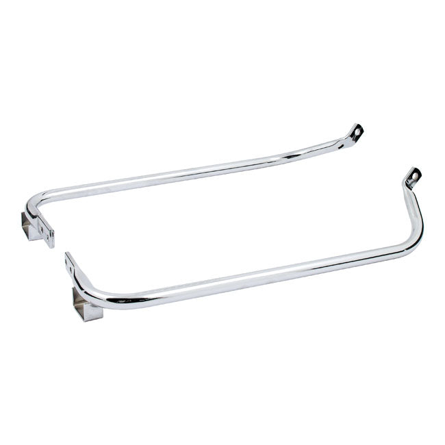Saddlebag Support Bracket Set. Chrome Saddlebags Guards Sets Mcs