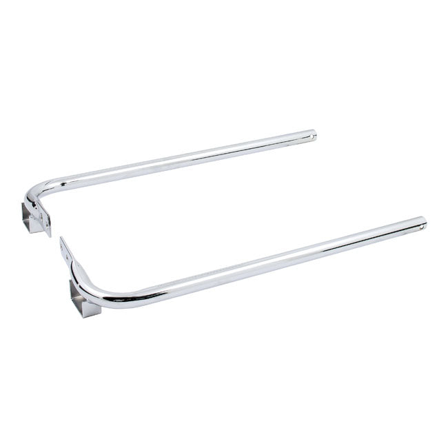 Saddlebag Support Bracket Set. Chrome Saddlebags Support Kits Mcs