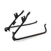 Saddlebag Support Bracket Set. Black Saddlebags Support Kits Mcs