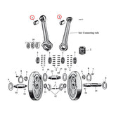 Wrist Pin Bushing Mang Brnze Xl 45 Ci Wristpins And Bushings Jims