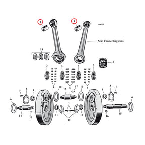 Wrist Pin Bushing Mang Brnze Xl 45 Ci Wristpins And Bushings Jims