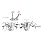 S&S Bushing, Rod Wristpin Bt37 99 Wristpins And Bushings Jims