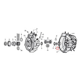 JIMS, pinion shaft bushing. +.005" CRANKCASE BUSHINGS Jims