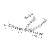 Bearing, Swingarm L/R Swingarms Assy Mcs
