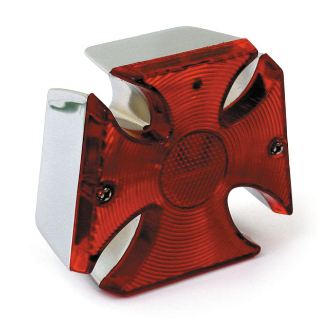 Maltese Cross Taillight. Chrome Taillights Mcs