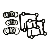 James, tappet block & pushrod cover gasket kit. RCM PUSHROD COVERS GASKETS AND SEALS James Gaskets
