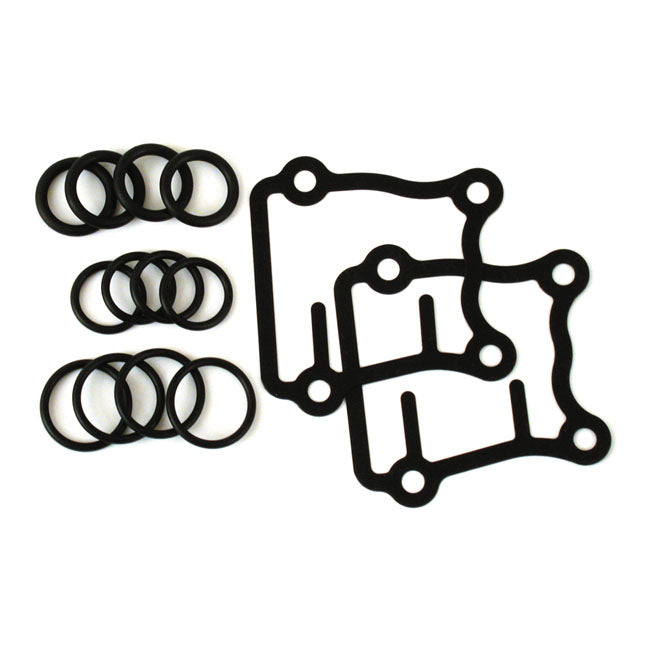 James, tappet block & pushrod cover gasket kit. RCM PUSHROD COVERS GASKETS AND SEALS James Gaskets