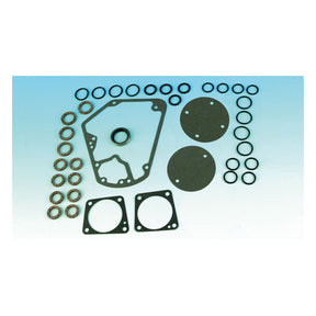 James, cam gear change gasket kit. 70-92 B.T. CAM GEAR CHANGE GASKET KIT James Gaskets