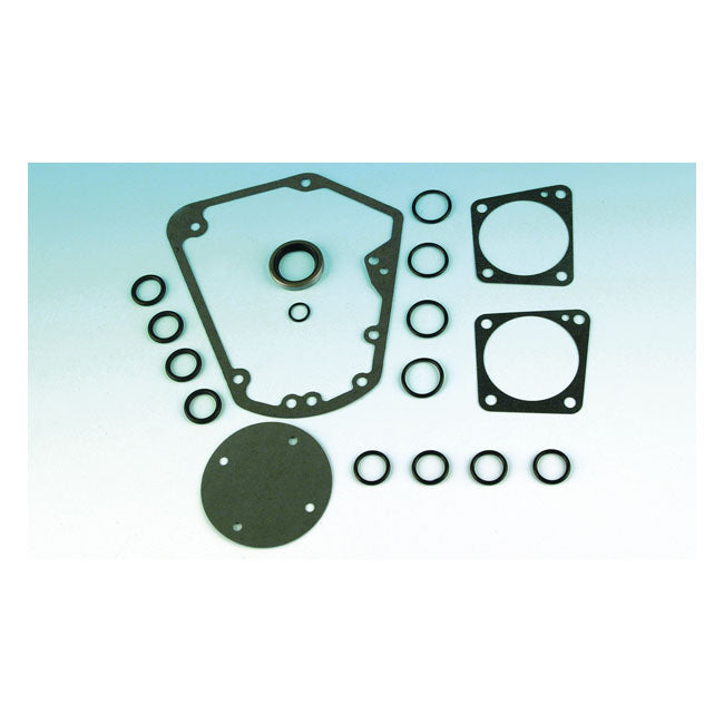 James, cam gear change gasket kit. Evo B.T. CAM GEAR CHANGE GASKET KIT James Gaskets