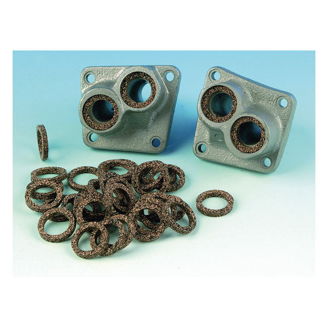 James, pushrod cover large lower seal. Cork PUSHROD COVERS GASKETS AND SEALS James Gaskets