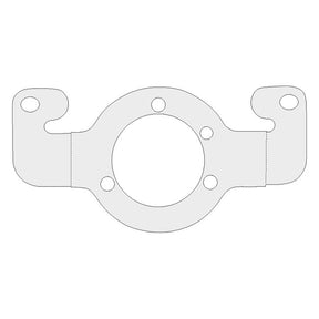 Air Cleaner Adapter Bracket. Chrome Air Cleaner Bracket Mcs