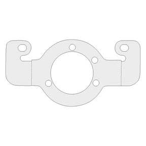 Air Cleaner Adapter Bracket. Chrome Air Cleaner Bracket Mcs