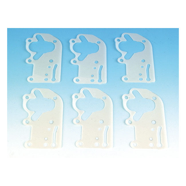James, oil pump body to case gaskets. Mylar OIL PUMP GASKETS James Gaskets