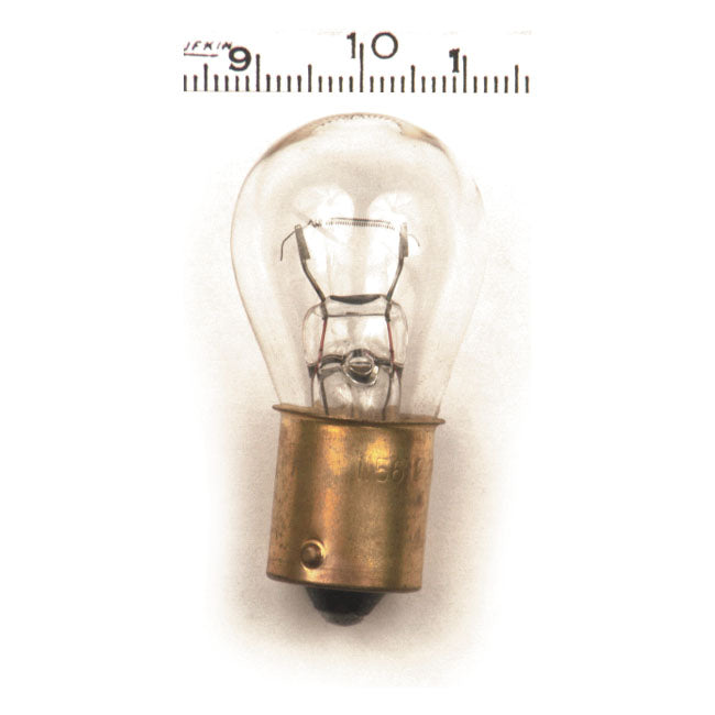 Light Bulb 12 Volt 23w. Single Filament. Clear Bulbs Mcs
