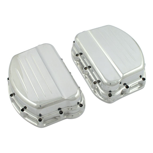 Paughco, Rocker covers. custom style aluminum. Polished ROCKER COVERS Paughco