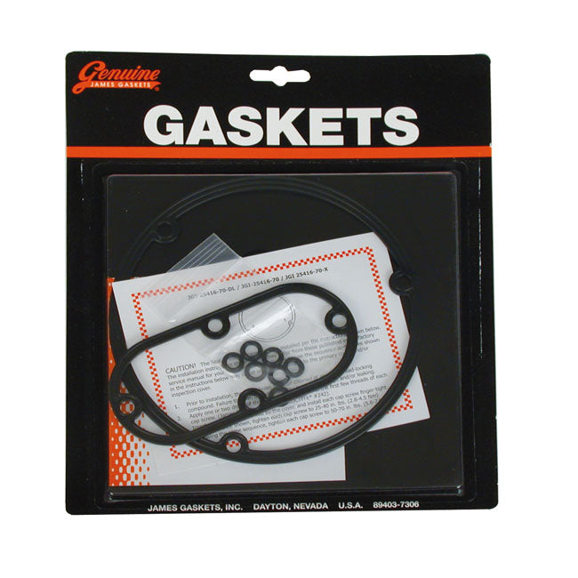 James, inspection & derby cover seal kit. RCM INSP. & DERBY CVR SEAL KITS James Gaskets
