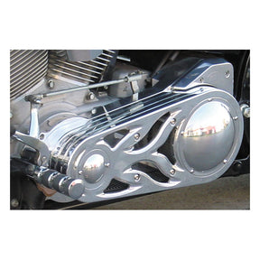 BDL, Signature Series 2" belt drive kit. Flame design BELT DRIVE KITS Belt Drives Ltd.