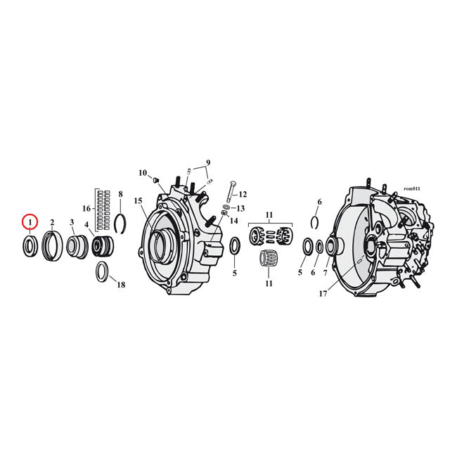 Sprocket Shaft Spacer Shim. .210" Sprocket Shafts Spacers Mcs