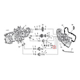 Nut, Pinion Shaft Gear Pinion Gears Mcs